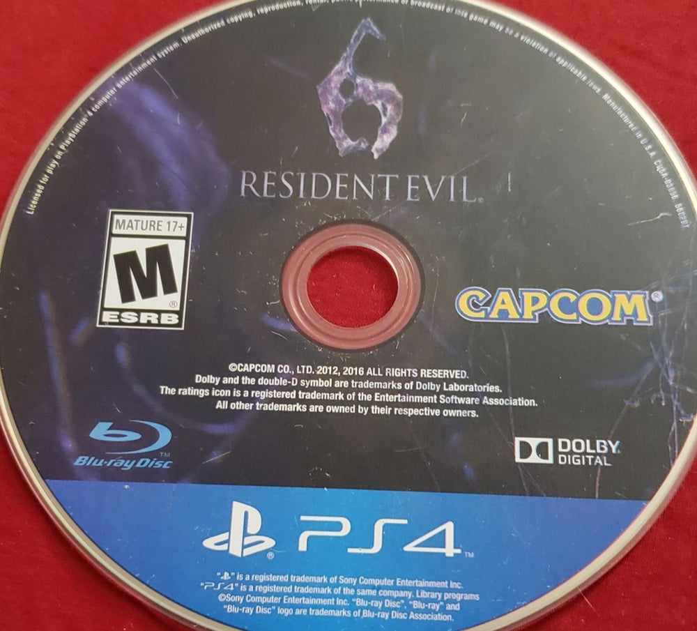 PS4 - Resident Evil 6