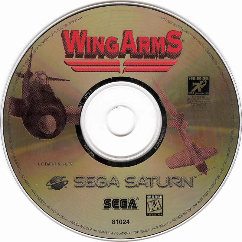 Saturn - Wing Arms {DISC ONLY}