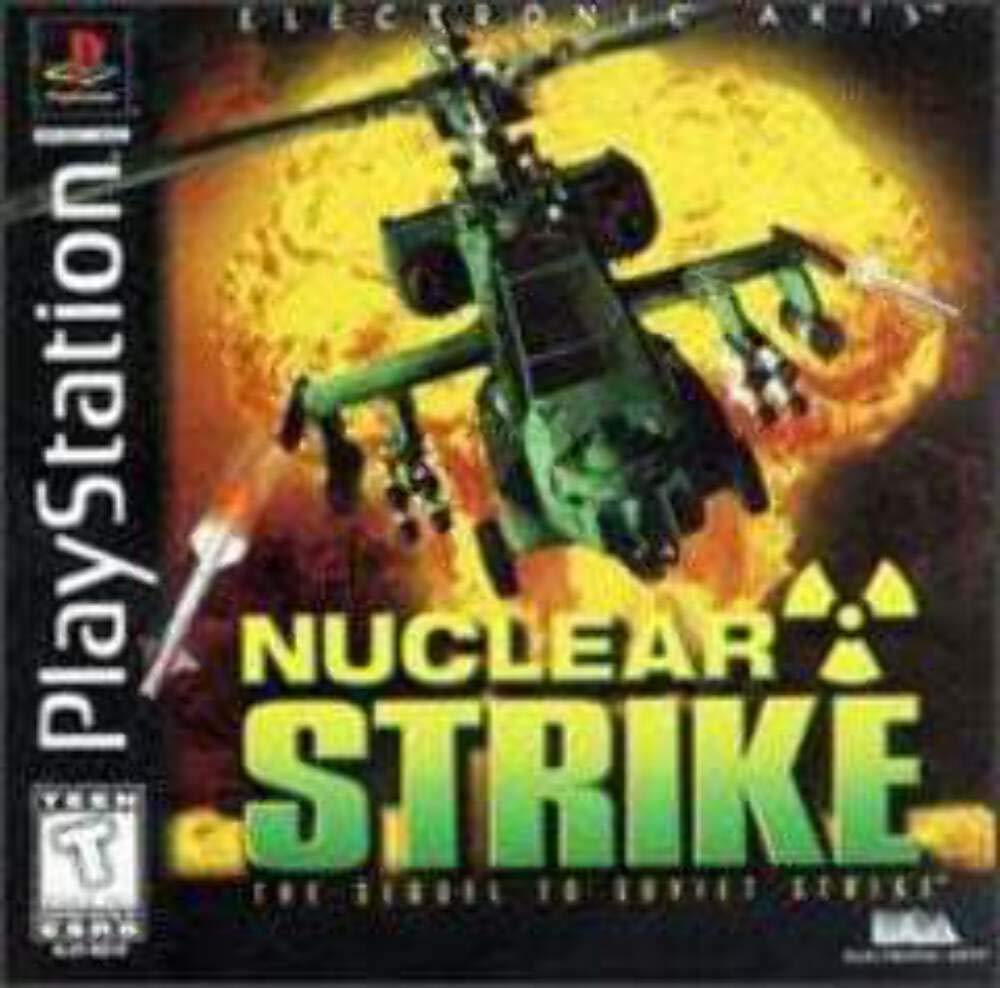 PLAYSTATION - Nuclear Strike {NO MANUAL}