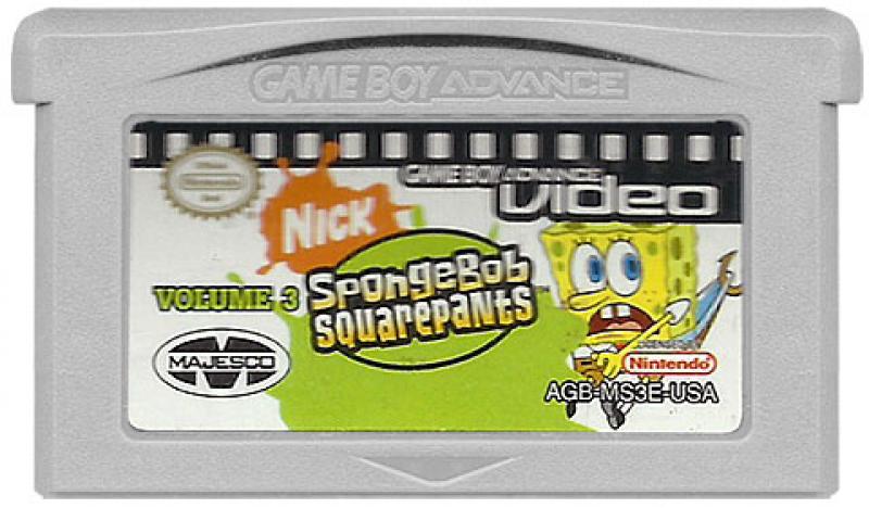 GBA - Spongebob Vol. 3 Video