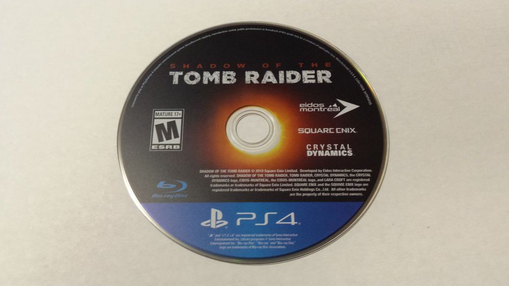 PS4 - Shadow of the Tomb Raider