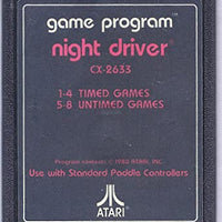 Atari - Night Driver {TEXT LABEL}