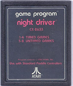 Atari - Night Driver {TEXT LABEL}