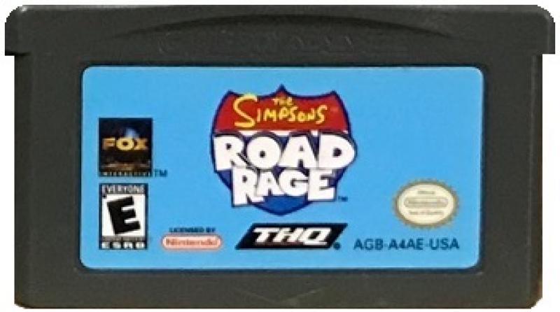 GBA - Simpsons Road Rage