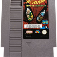 NES - Spider Man Return of the Sinister Six [CART/LABEL DAMAGE]