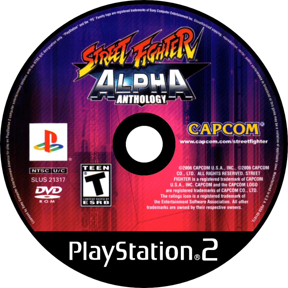 Playstation 2 - Street Fighter Alpha Anthology