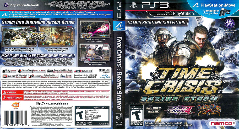 Playstation 3 - Time Crisis Razing Storm [CIB]