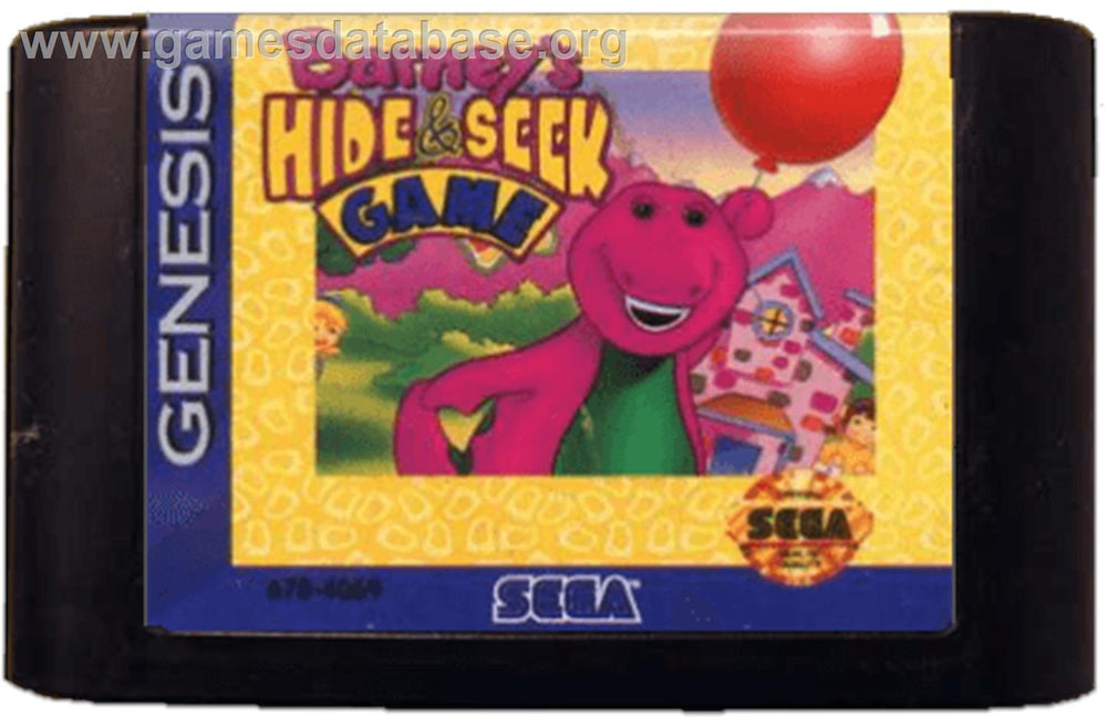 GENESIS - Barney's Hide & Seek Game {LABEL FADE}