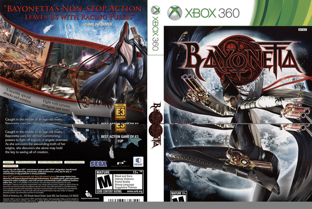 Xbox 360 - Bayonetta {CIB}