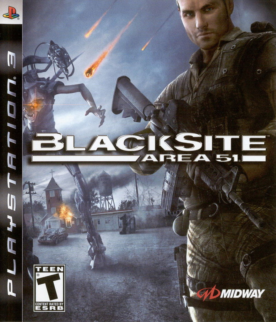 Playstation 3 - Blacksite Area 51 {NO MANUAL} | Steel Collectibles