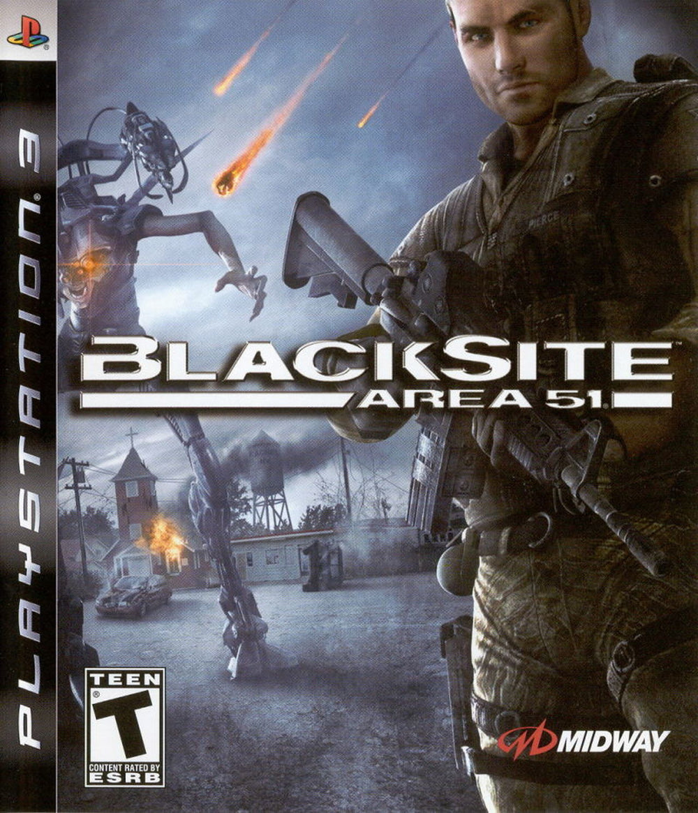 Playstation 3 - Blacksite Area 51 {NO MANUAL} | Steel Collectibles