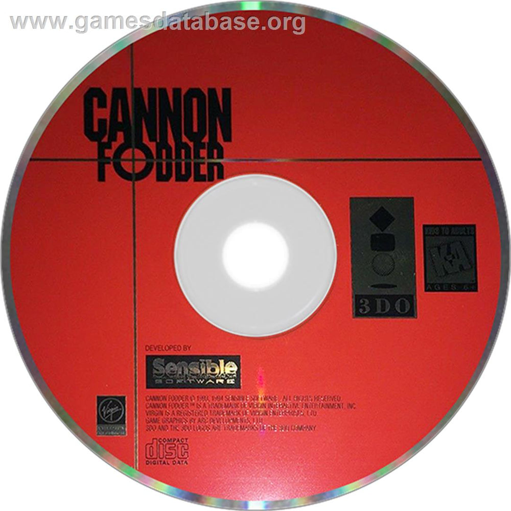 3DO - Cannon Fodder