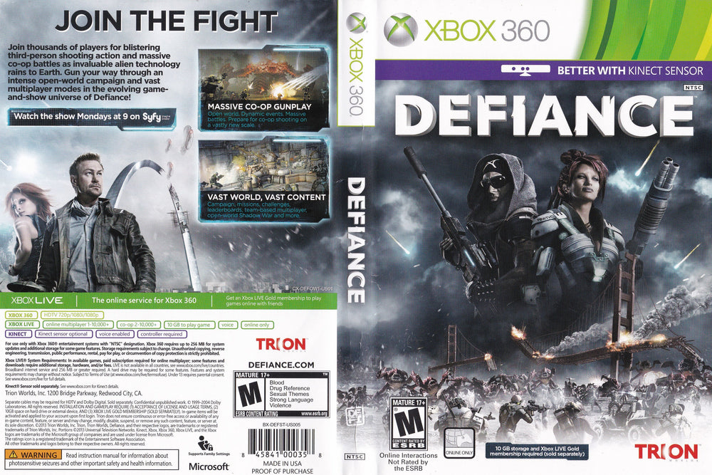 Xbox 360 - Defiance