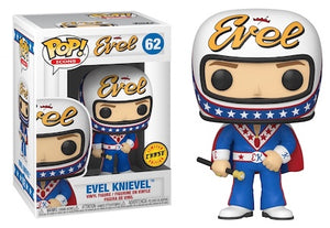 Funko POP! Evel Knievel (With Helmet) CHASE #62