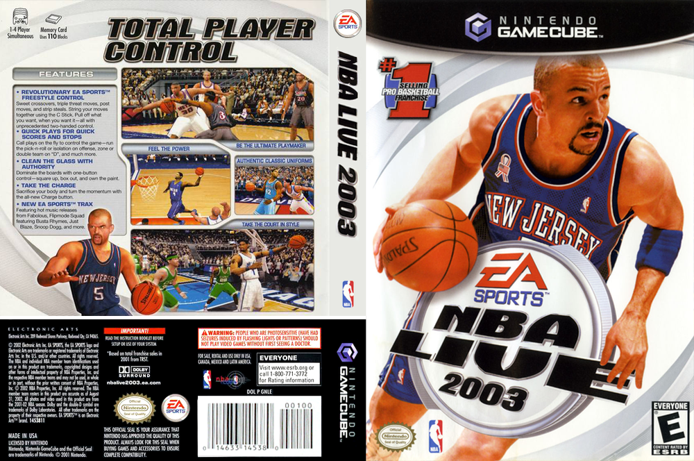 Gamecube - NBA Live 2003 {CIB}