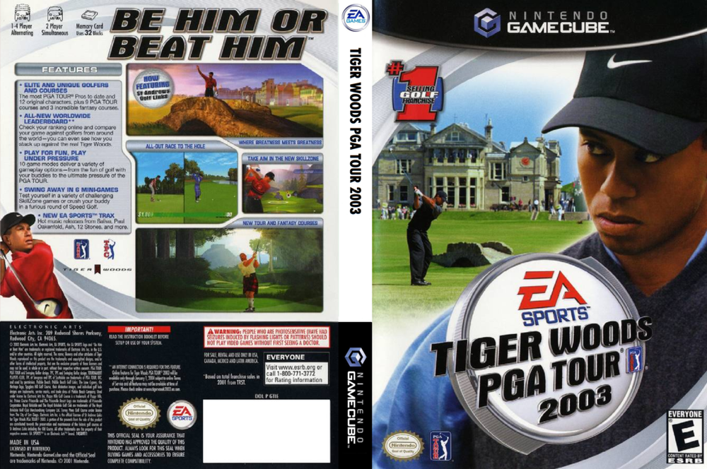 Gamecube - Tiger Woods PGA Tour 2003 {CIB}