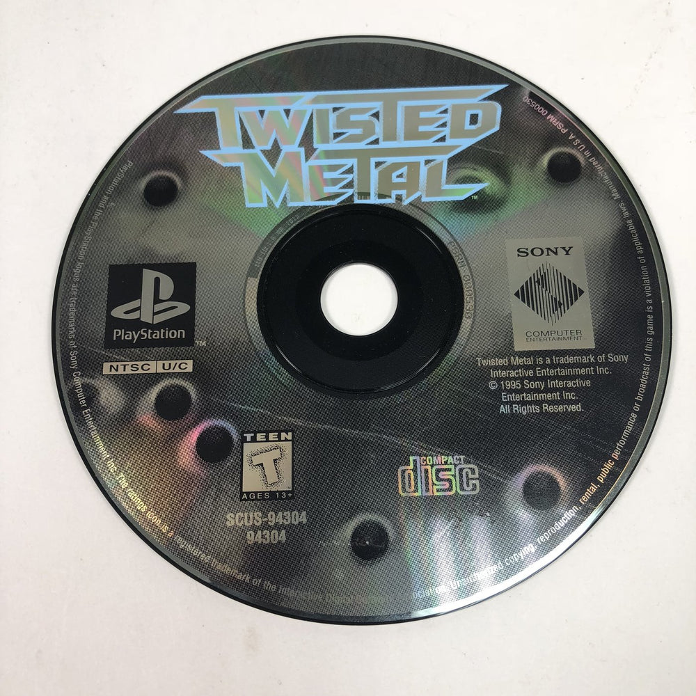 PLAYSTATION - Twisted Metal {DISC ONLY}