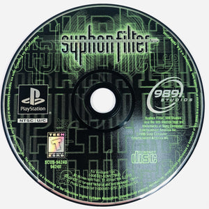 PLAYSTATION - Syphon Filter {DISC AND MANUAL}