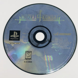 PLAYSTATION - Mortal Kombat 4 {DISC ONLY}