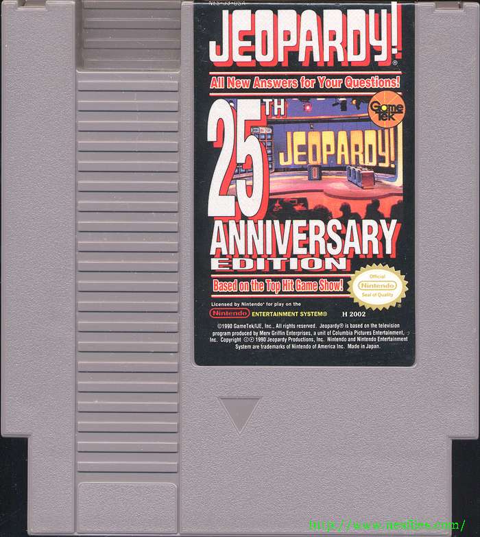 NES - Jeopardy 25th Anniversary Edition