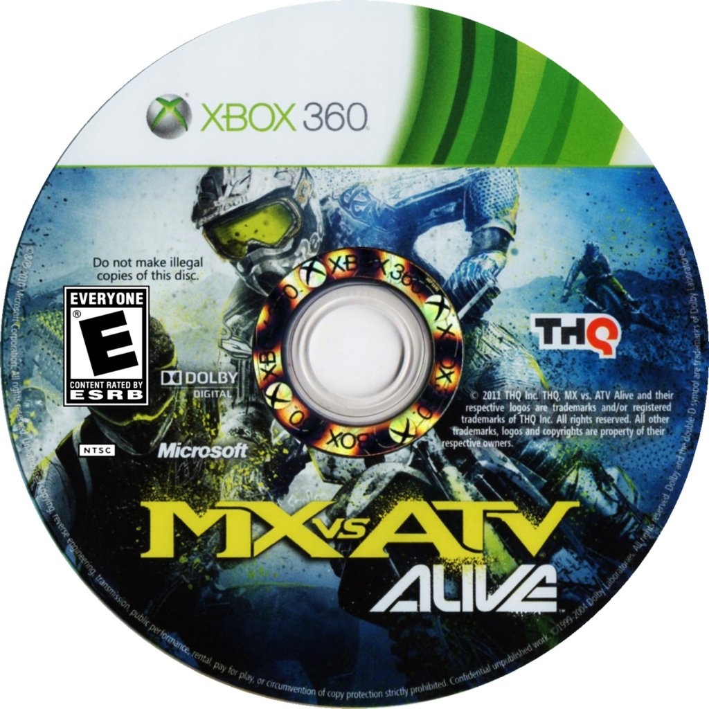  MX vs. ATV: Alive - Xbox 360 : Video Games