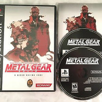 PLAYSTATION - Metal Gear Solid [CIB]