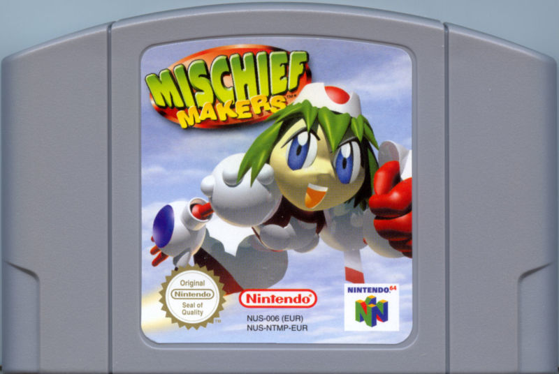 N64 - Mischief Makers [CART ONLY] {FADED LABEL}
