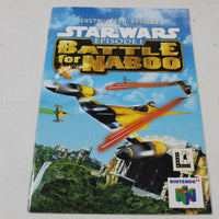 N64 Manuals - Star Wars Episode 1: Battle for Naboo
