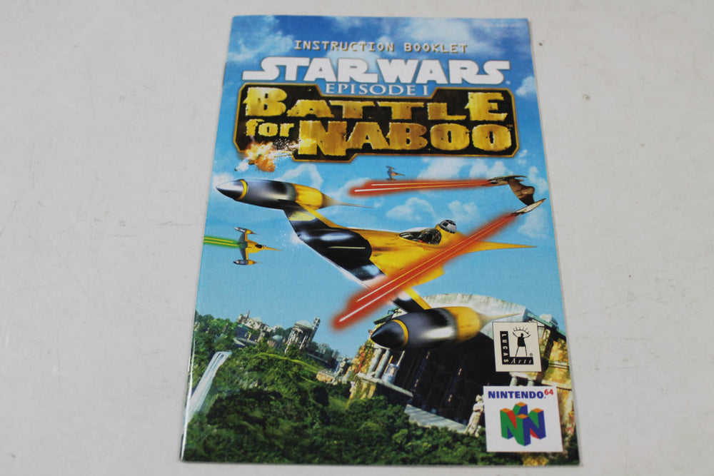 N64 Manuals - Star Wars Episode 1: Battle for Naboo