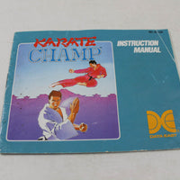 NES Manuals - Karate Champ