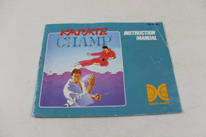 NES Manuals - Karate Champ