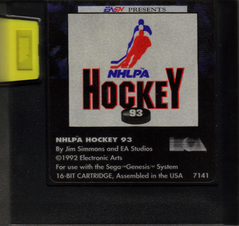 GENESIS - NHLPA Hockey 93