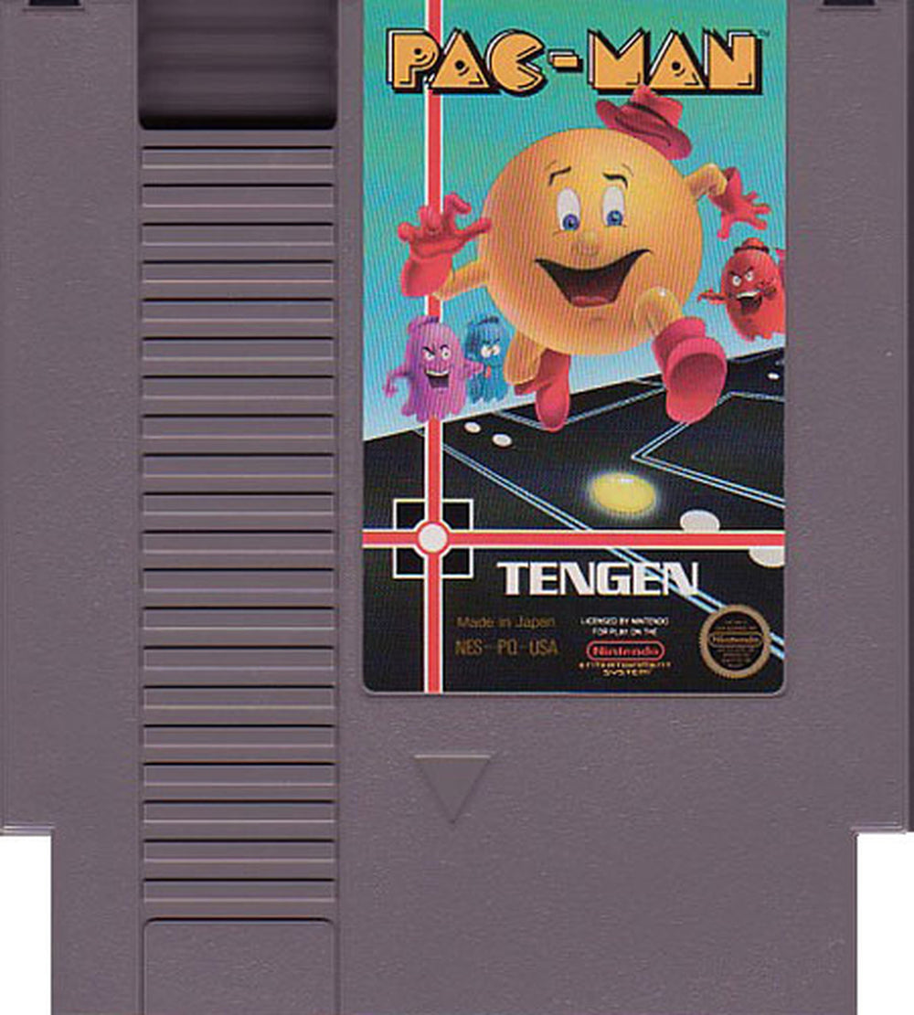 NES - Pac-Man [LOOSE, TENGEN GREY]