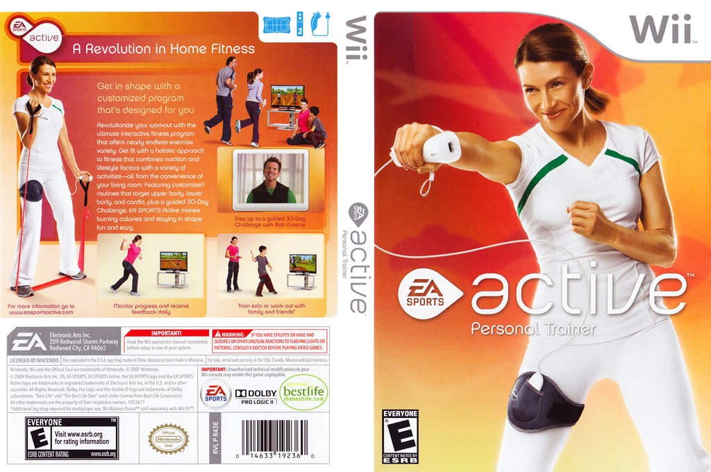 Wii active online personal trainer accessories