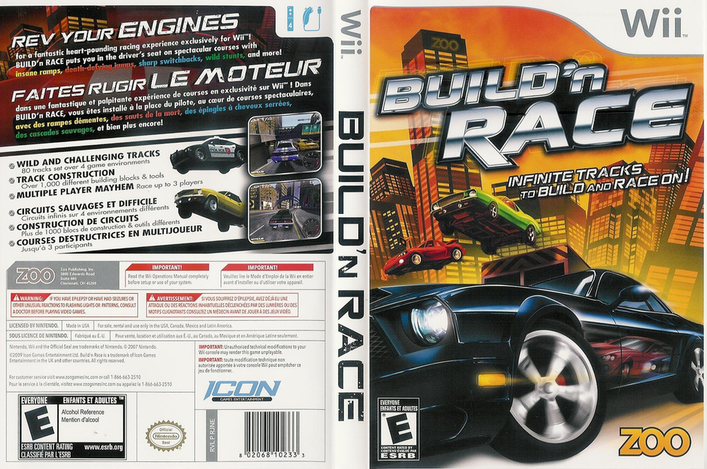 Wii - Build'n Race {CIB}