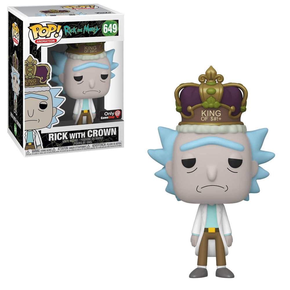 Funko POP! Rick with Crown #649 “Rick and Morty”