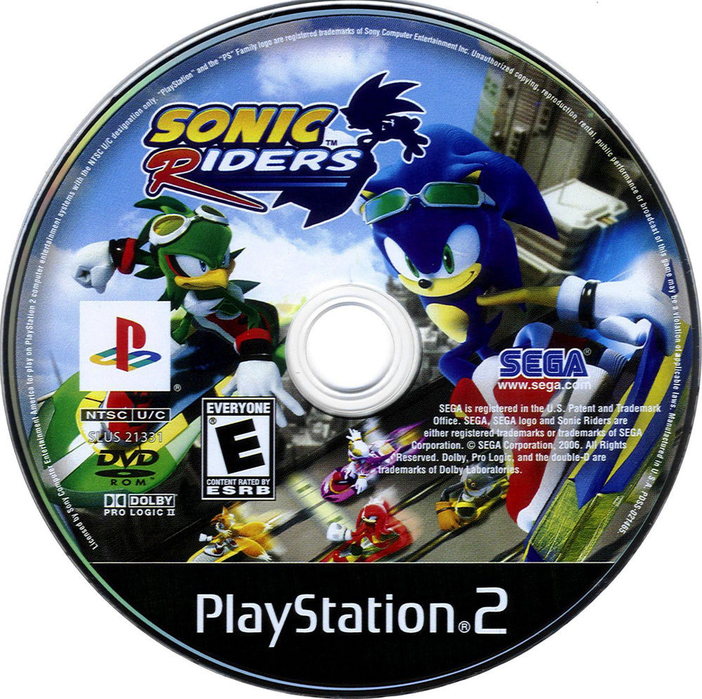 Playstation 2 - Sonic Riders [LOOSE]