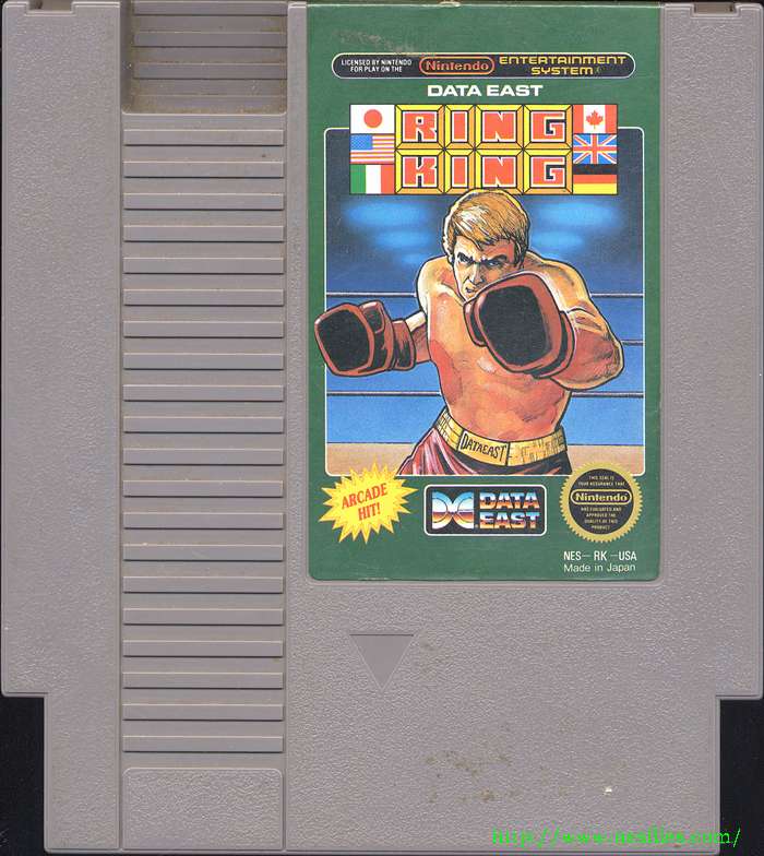 NES - RING KING [CART ONLY]