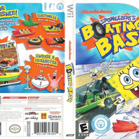 Wii - Spongebob's Boating Bash {CIB}