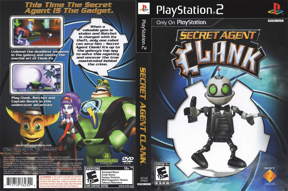 Playstation 2 - Secret Agent Clank {CIB}