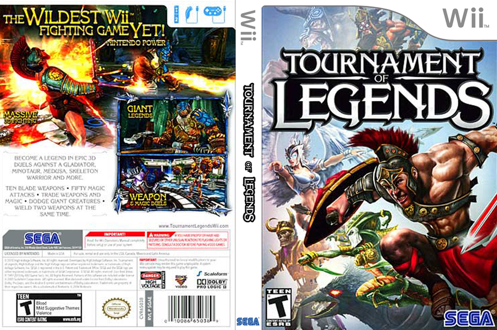 Wii - Tournament of Legends {CIB}