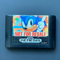 GENESIS - Sonic The Hedgehog {NOT FOR RESALE}