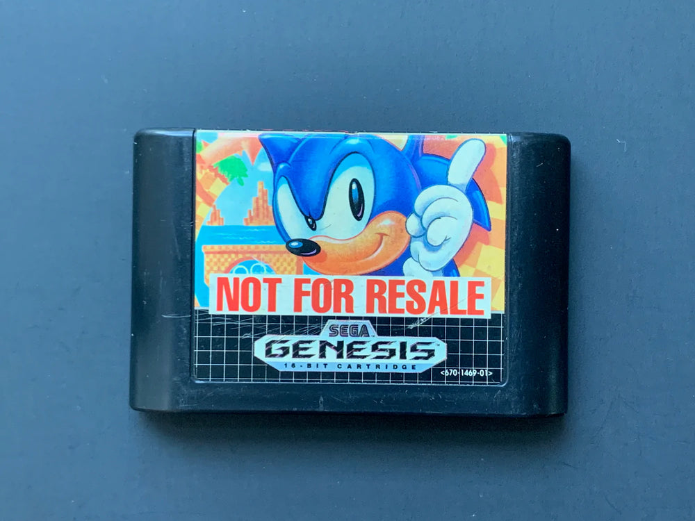 GENESIS - Sonic The Hedgehog {NOT FOR RESALE}