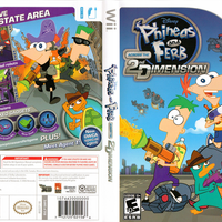 Wii - Phineas and Ferb Across the 2nd Dimension {CIB}