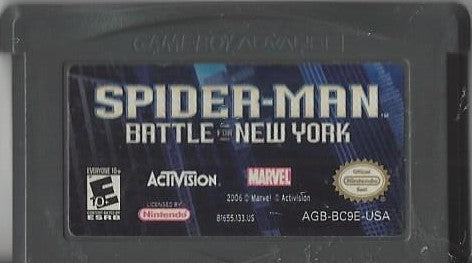 GBA - Spider Man Battle for New York