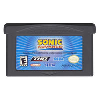 GBA - Sonic Advance [FADED LABEL] {CART ONLY}
