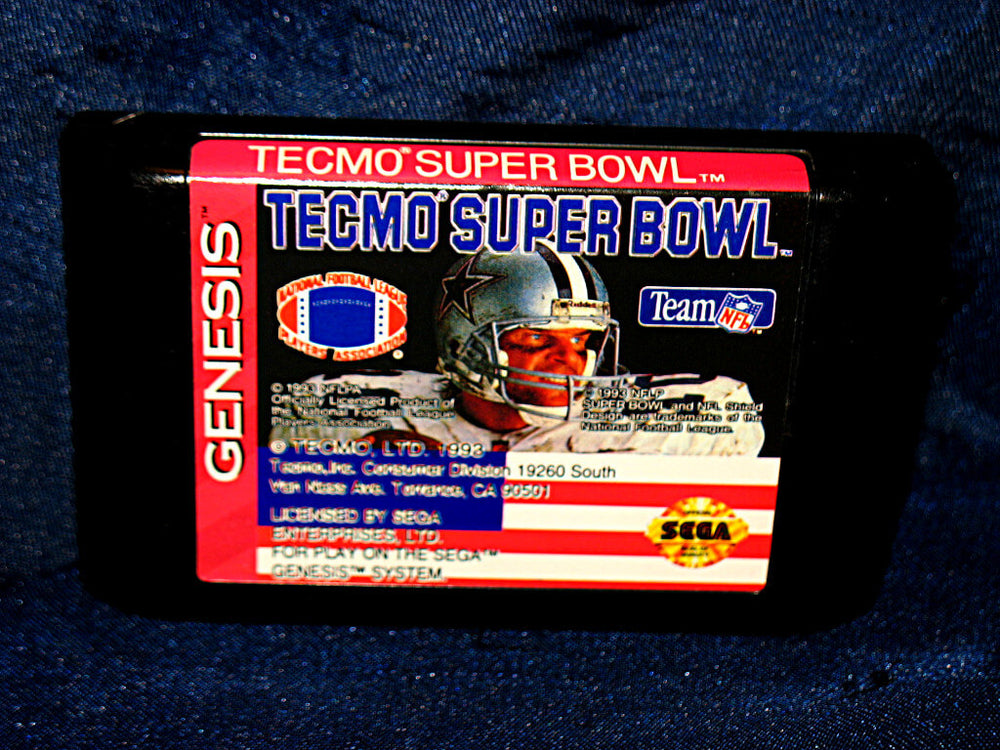 GENESIS - Tecmo Super Bowl