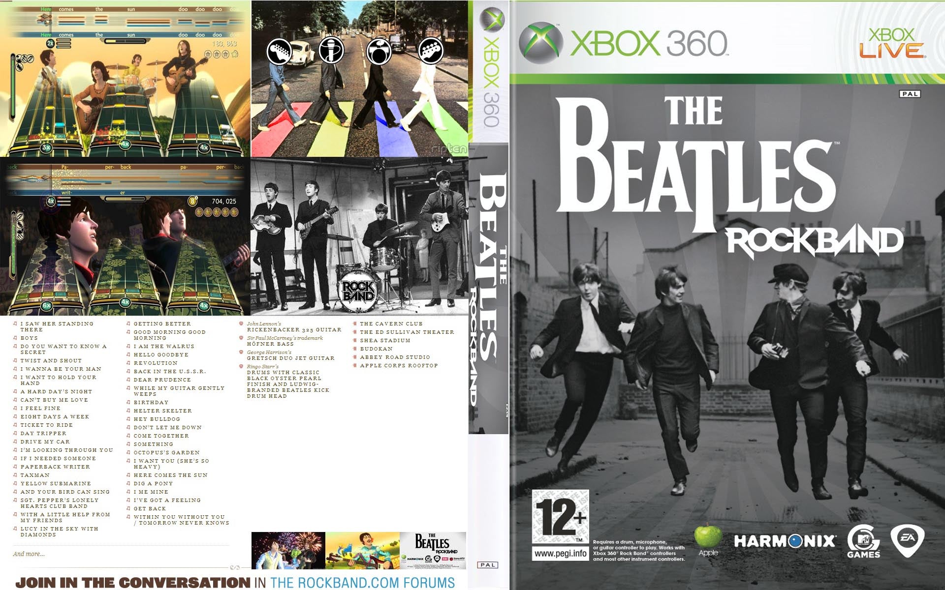 Amazon.com: Xbox 360 The Beatles: Rock Band Limited Edition