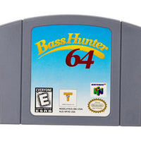 N64 - Bass Hunter 64 [BLOCKBUSTER STICKER ON CART]