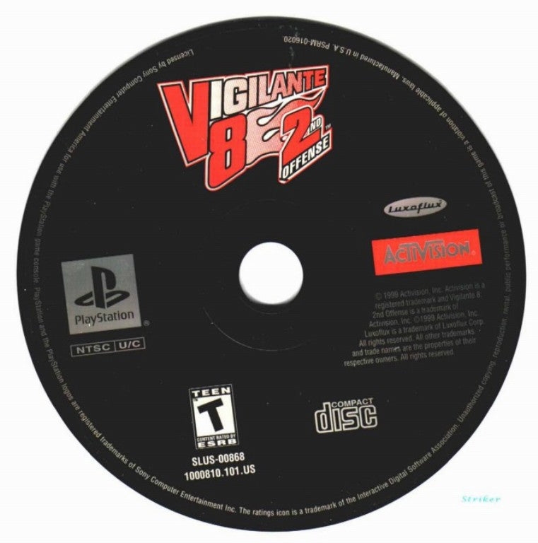 PLAYSTATION - Vigilante 8: 2nd Offense